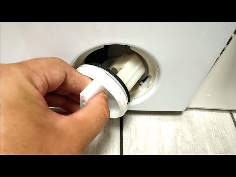 Как почистить фильтр у стиральной машины Bosch за 3 минуты