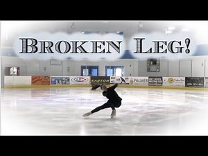 How To Do A Broken Leg Spin In Figure Skating!!!