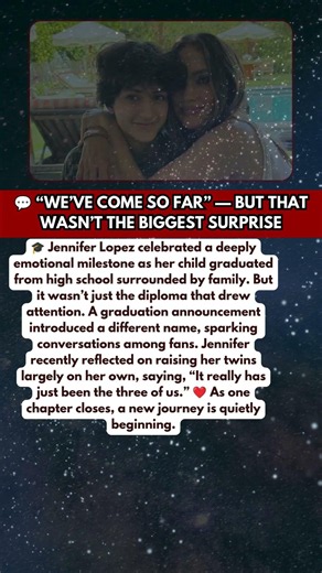 Jennifer Lopez’s Child Reveals Surprising New Chapter 🎓✨