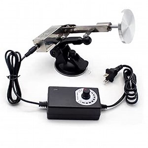 Mini Telescopic Linear Actuator with 60MM Aluminum Plate 39MM Stroke Reciprocating Mechanism Motor 12V Speed 30-190RPM Adjustable