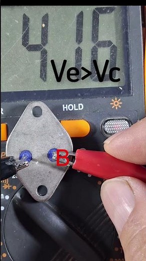 identify the pins of a transistor #transistor