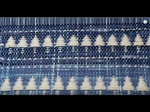 Winter Trees Scarf - Kelly Casanova Weaving Lessons