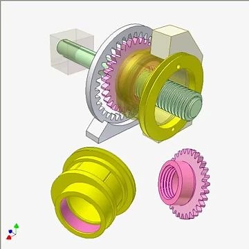 6种行星传动的设计(Planetary drive )