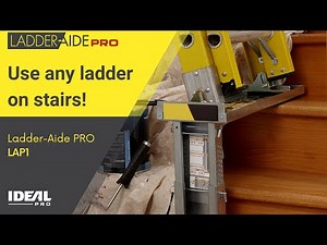 Ladder-Aide PRO - Use any ladder on stairs!