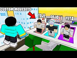 I Tested NEW CUSTOM MOVESET BUILDS in Jujutsu Shenanigans
