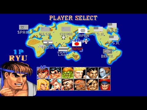 RYU Longplay: Street Fighter 2 Champion Edition ( Hardest ) - 4K 60 FPS