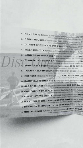 Forrest Gump Soundtrack CD 1