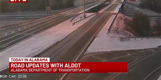 Road updates with ALDOT - 6:25 a.m.