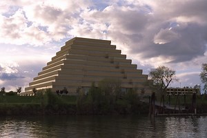 The Ziggurat Building in Sacramento, USA