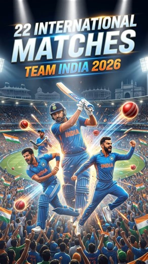 India 2026 Cricket Schedule Announced | 22 Matches, 17 Venues & Big Clash vs Australia #cricket