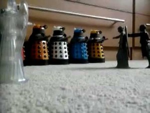 Doctor Who Figure Adventures | Daleks VS Weeping Angels