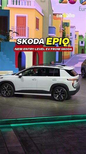 Your first look at Skoda's SMALLEST electric SUV yet - the Epiq!