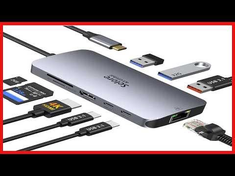 Unlock Ultimate Connectivity with the All-in-One USB C Hub: 4K HDMI, Gigabit Ethernet & More