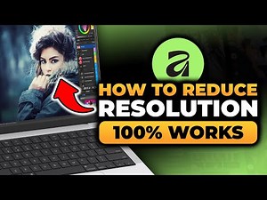 How To Reduce Resolution in Affinity Photo (100% WORKS) | FAST & EASY | NO Yapping, To The Point!