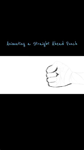 Animating a Straight Ahead Punch || #animation #indieanimation #2d