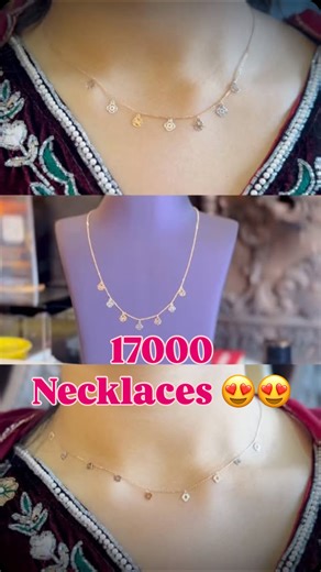 ANTIQUE GOLD & DIAMONDS on Instagram: "18k Necklace Starting from 17000😍😍😍🥳🥳#gold #jewelry #antiquejewelry #kasaragod #mangalore"