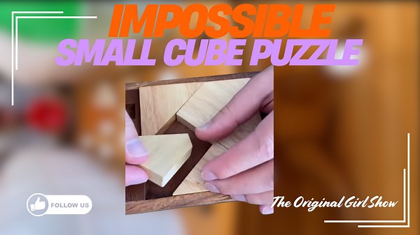 This Impossible Small Cube Puzzle Will Leave You Baffled!
