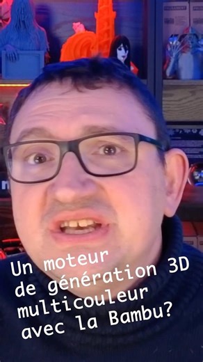 Meshy generates multi-colored 3D models for Bambu Studio 🎨