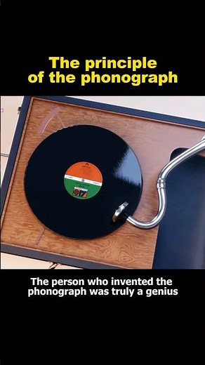 Part1-The principle of the phonograph#knowledge #shorts