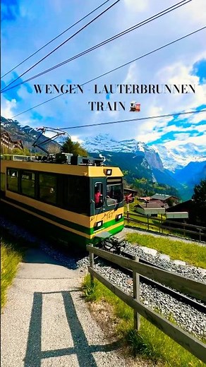 TOP 🔝 3 PLACES ✅TO VISIT IN SWITZERLAND🇨🇭WENGEN, LAUTERBRUNNEN,JUNGFRAU VIEW#switzerland#jungfrau