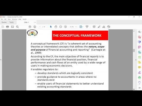Conceptual Framework in Accounting | Explained for Students