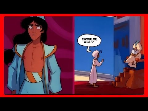 Shocking Gender Swap in Aladdin Comic Dub by Ripushko