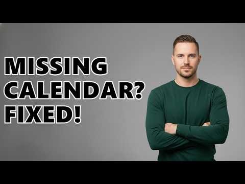 Why Is A Shared Outlook Calendar Not Showing Up?