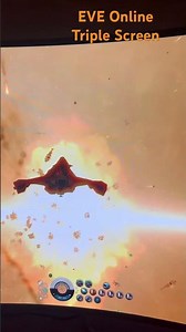 EVE Online Triple screen. #OLED #EVE ONLINE #TRIPLE SCREEN