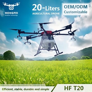 [Hot Item] Powerful 20L Lithium Battery Power Dron Agricola T20 Uav 20kg Payload Drone in Agriculture Farming