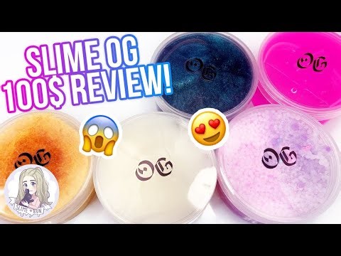 100$ Slime OG Review! 100% Honest Famous Slime Shop Review!