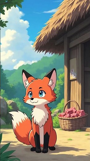 "The Greedy Fox – A Moral Story for Kids"