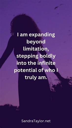 The universe expands through you. Every time you choose courage over fear, your energy shifts. 💫 𝐂𝐨𝐦𝐦𝐞𝐧𝐭 '𝐈 𝐀𝐌' 𝐢𝐟 𝐲𝐨𝐮’𝐫𝐞 𝐫𝐞𝐚𝐝𝐲 𝐭𝐨 𝐫𝐢𝐬𝐞. ✨ | Sandra Anne Taylor