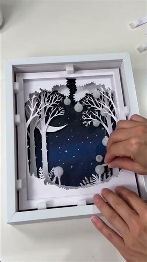 Crafting 3D Steampunk Canvas Art With Glowing LED Lights! 🎨🐺💡#Shorts #OddlySatisfying