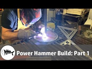 Blacksmithing : making a small power hammer part 1