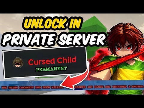 PERMANENT CHARA UNLOCK METHOD! PRIVATE SERVER JJS | Jujutsu Shenanigans