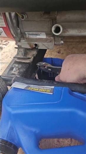 Oil change on Predator Generator