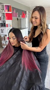 ‼️ Leave a 💜 if you love this 🍇🍹Grape Sangria👸🏻Hair🍇 toned ✨PaintedHair✨👩🏻‍🎨 that I created for my friend @therealdavinajoy510 using all @schwarzkopfusa 🙌🏽✨It’s such an honor to share all of my clients birthdays with them 😍🤍! It’s a start to a new year with fresh color🙏! ✨SAVE✨Formula:Base Color: Igora Royal 3-0 Igora Royal Developer 6% (20 Volume) Mixing Ratio 1:1✨Lightening Formula:BlondMe Premium 9 BlondMe Premium Developer 6% 20VOL✨All over toner:Igora Vibrance 4-99 Violet Boos