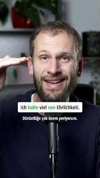 🤔💬 Halten für & halten von