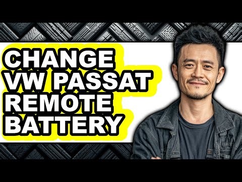 How to Change Vw Passat Remote Battery (full Guide)