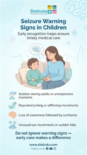 Seizure Warning Signs in Children | Early Symptoms Parents Should Know