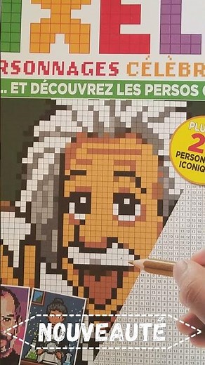 coloriage code pixel personnages célébres