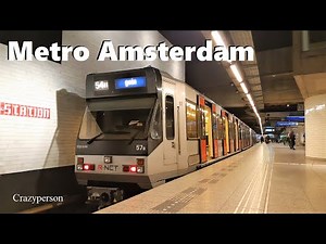 Metro Amsterdam 15 April 2023 | Subway / Underground | GVB R-net