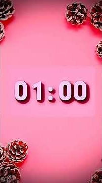 1 minute countdown timer _ Contagem regressiva 1 minuto #shorts