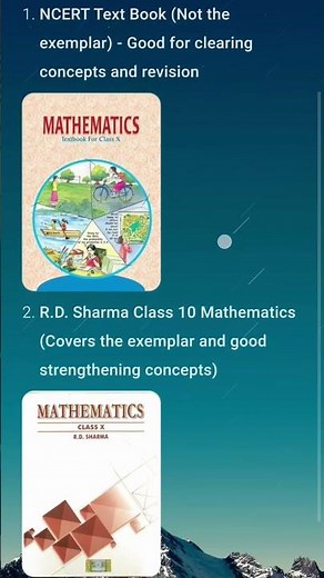 BEST Books for CBSE Class 10 Maths #cbseguidance #cbseboardexamlatestupdate #cbseclass10