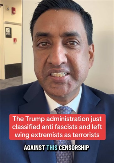 The Trump administration just classified anti fascists and left wing extremists as terrorists #breakingnews