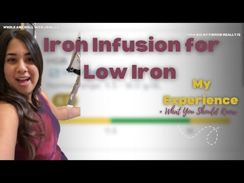 Iron Infusion for Low Iron: My Experience + What You Should Know