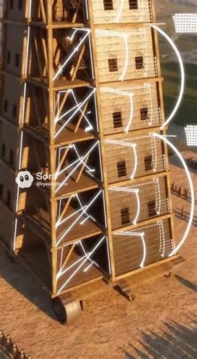 Greek Helepolis Siege Tower｜Engineering Marvel of Ancient Siege Machinery｜QuickDecode