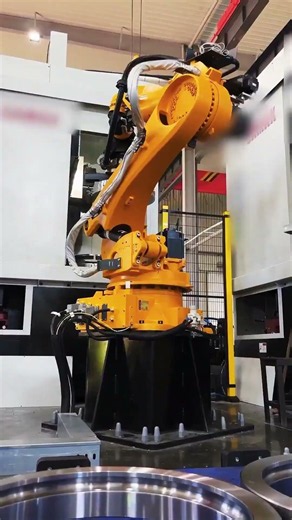 LDB automated production line construction are underway #slewingbearing #Slewdrive