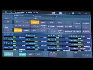 Yamaha MODX All Organs