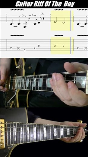 Guitar Tab Graveyard Train by CCR #guitarriff #howto #ccr #guitartabs #riffoftheday
